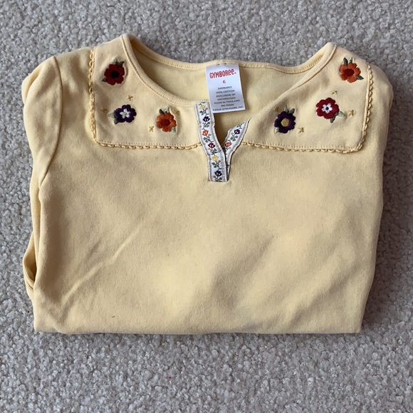 Gymboree Floral Outfit, size 6 - Picture 2 of 3
